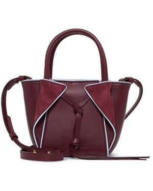 Gabriela Hearst Small Marija Bag With Piping - Purple