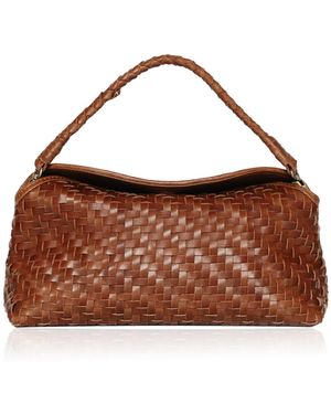 Bembien Chéri Leather Mini Clutch - Brown