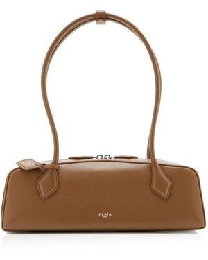Alaïa Le Teckel Medium Leather Bag - White