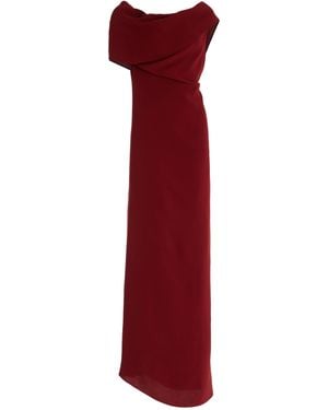The Row Nassau Silk Dress - Red