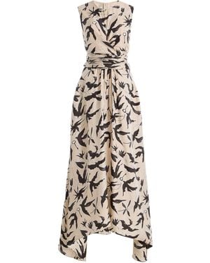 Altuzarra Penny Silk Maxi Dress - White