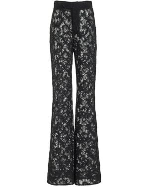 The Vampire's Wife The Immortal Lace Flare Trousers - Black