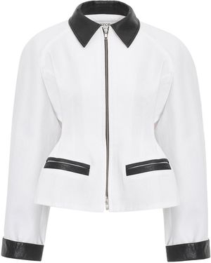 Source Unknown Vastra Hourglass Work Cotton Jacket - White