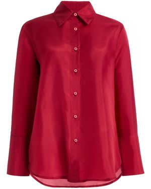 La Veste Exclusive La Isla Silk Shirt - Red