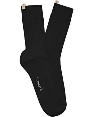 Comme Si The Yves Cotton Sock - Black