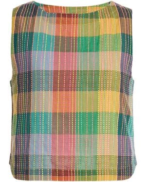 BOTEH Echo Cotton Shell Top - Green