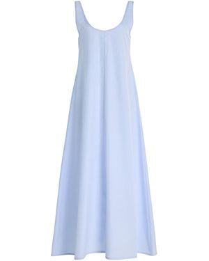 Giuliva Heritage The Priscilla Cotton Dress - Blue
