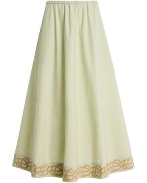 By Malene Birger Exclusive Pheobes Cotton Maxi Skirt - White