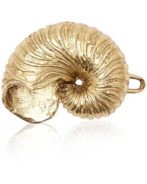 ALÉMAIS Ona Shell Hair Clip - Metallic
