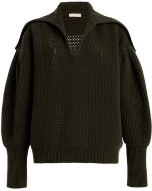Ulla Johnson Lila Knit Wool Jumper - Black