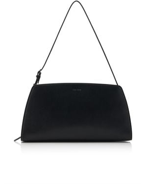 The Row Dalia Leather Baguette Bag - Black
