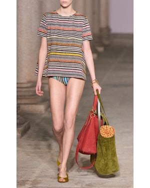 Missoni Open-back Raschel Knit Top - Multicolour