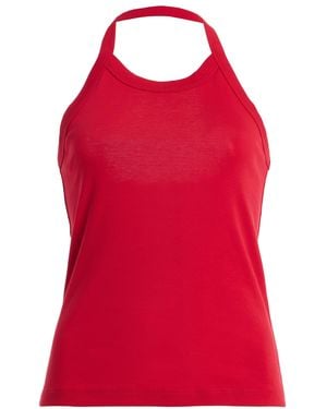 Flore Flore Angie Cotton Tank Top - Red