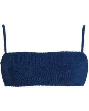 Medina Swimwear Tropic Bikini Top - Blue