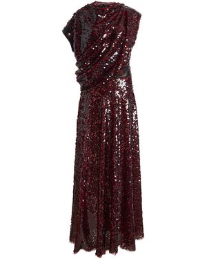 Proenza Schouler Rosella Sequined Maxi Dress - Purple