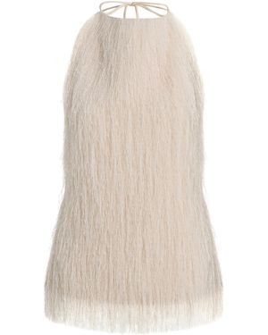 SIRAPOP Exclusive Lina Fringe Top - Natural