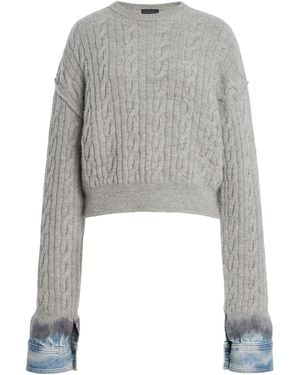 Haikure Karine Cotton Jumper - Grey