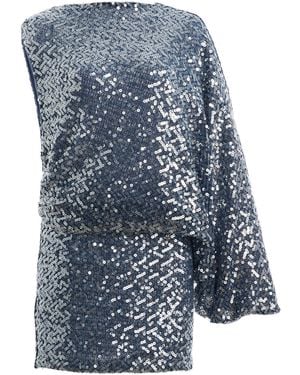 De La Vali Exclusive La Isla Ibiza Mini Dress - Blue