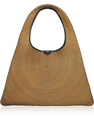 Alaïa Raffia Hobo Bag - Natural
