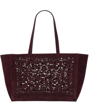 Gabriela Hearst Leather Tote - Red