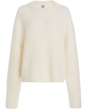 TOTEME Mohair-Blend Jumper - White