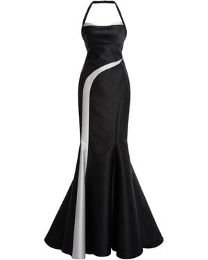 Zuhair Murad Crepe Duchesse Mermaid Gown - Black