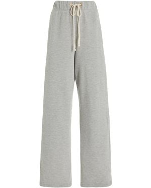 Les Tien Eazy Classic Cotton Joggers - Grey