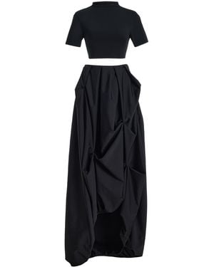 Maygel Coronel Candela Skirt Set - Black