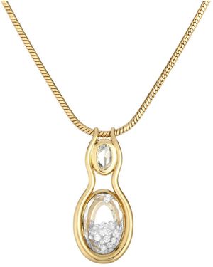 Moritz Glik Rastro 18K Diamond Necklace - White