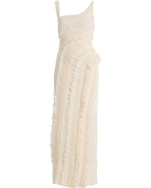 Georgia Hardinge Renaissance Smocked Maxi Dress - White