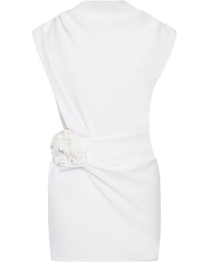 Rachel Gilbert Mirage Cut-Out Mini Dress - White