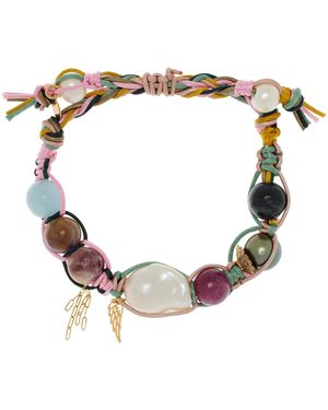 Joie Santorini Diamond Sunset 18K Bracelet - Pink