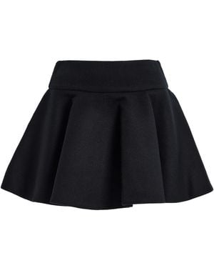 Wardrobe NYC Circle Skirt Mini - Black
