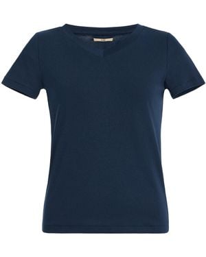 DL1961 Shrunken Tee - Blue