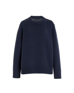 Jenni Kayne Oversized Cashmere Jumper - Blue