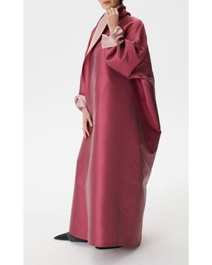 DI STAVNITSER Muse Oversized Reversible Coat - Red
