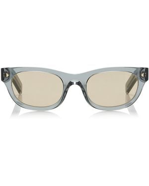 Prada Square-Frame Acetate Sunglasses - Green