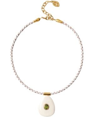 Chan Luu Pebble Peridot Necklace - Metallic