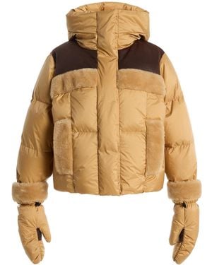 Goldbergh Rin Down Ski Jacket - Natural