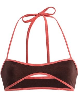 Ay Que Calor Exclusive La Isla Ines Bikini Top - Red