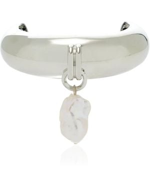 Lelet Pearl Arch Pony Cuff - Metallic