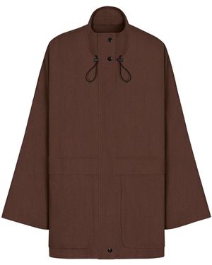 Roucha Janssen Trench Jacket - Brown