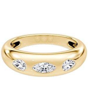 Vrai Petra & Meehan 14K Lab-Grown Diamond Ring - Metallic