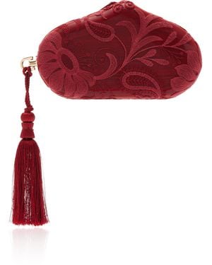 Marlies Grace Exclusive La Isla Marlies Lace Clutch - Red