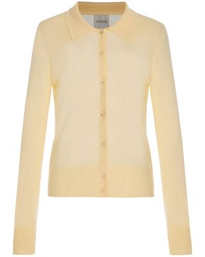 Posse Exclusive Riviera Cooper Knit Cardigan - White