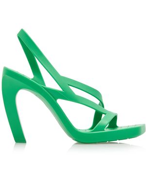 Bottega Veneta Pudding Rubber Sandals - Green