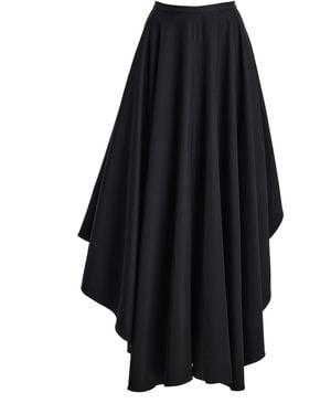 DIOTIMA Glissant Viscose Cotton Maxi Skirt - Black