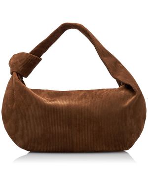 Bottega Veneta The Small Jodie Corduroy Bag - Brown