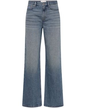 St. Agni High-Rise Cotton Sculpt Jeans - Blue
