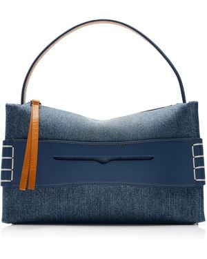 JW Anderson Loafer Denim Bag - Blue
